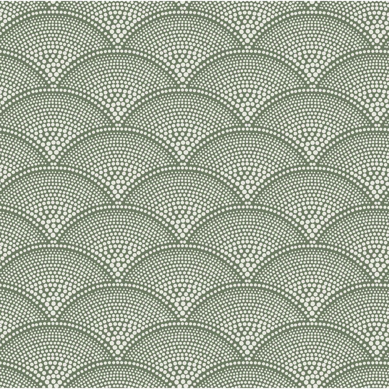 COLE & SON - FEATHER FAN WOVEN- CRM ON OLV - Fabric by the Yard CRM ON OLV