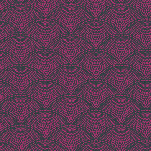 COLE & SON - FEATHER FAN WOVEN- MAGNT CHAR - Fabric by the Yard MAGNT CHAR