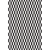 COLE & SON - TILE WOVEN- BLK WHT - Fabric by the Yard