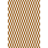 COLE & SON - TILE WOVEN- DRK GINGR CRM - Fabric by the Yard