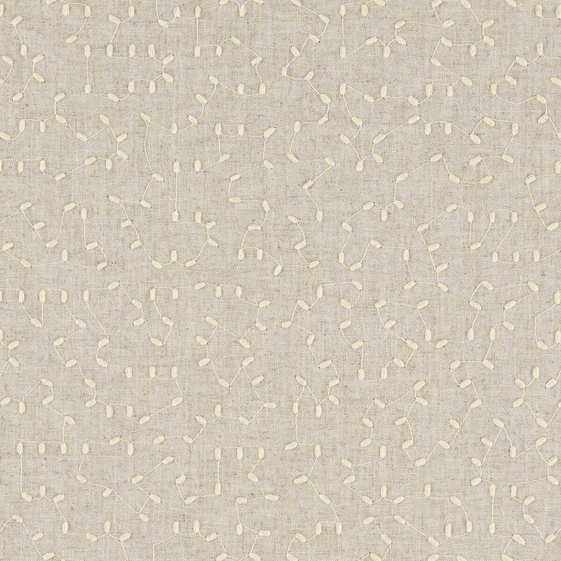 CLARKE AND CLARKE - BIBURY- LINEN - Fabric by the Yard LINEN