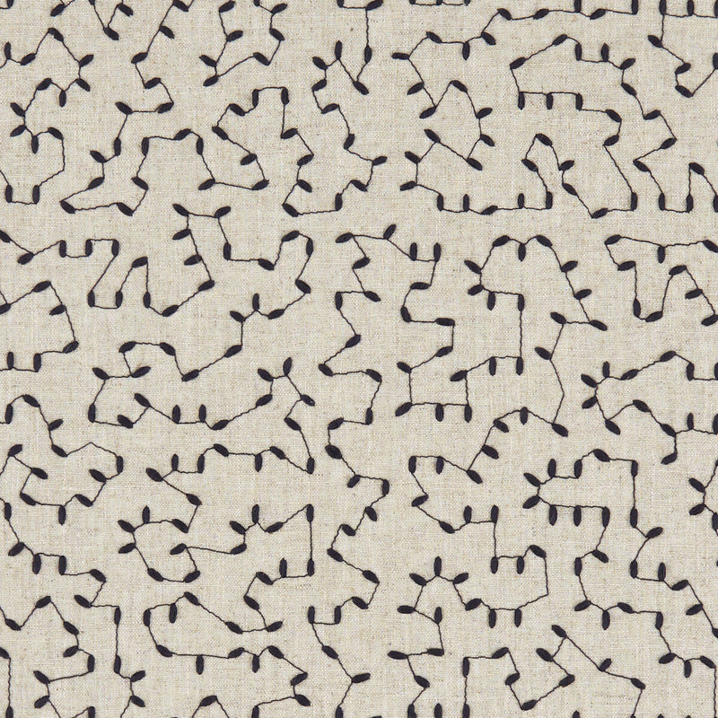 CLARKE AND CLARKE - BIBURY- MIDNIGHT - Fabric by the Yard MIDNIGHT