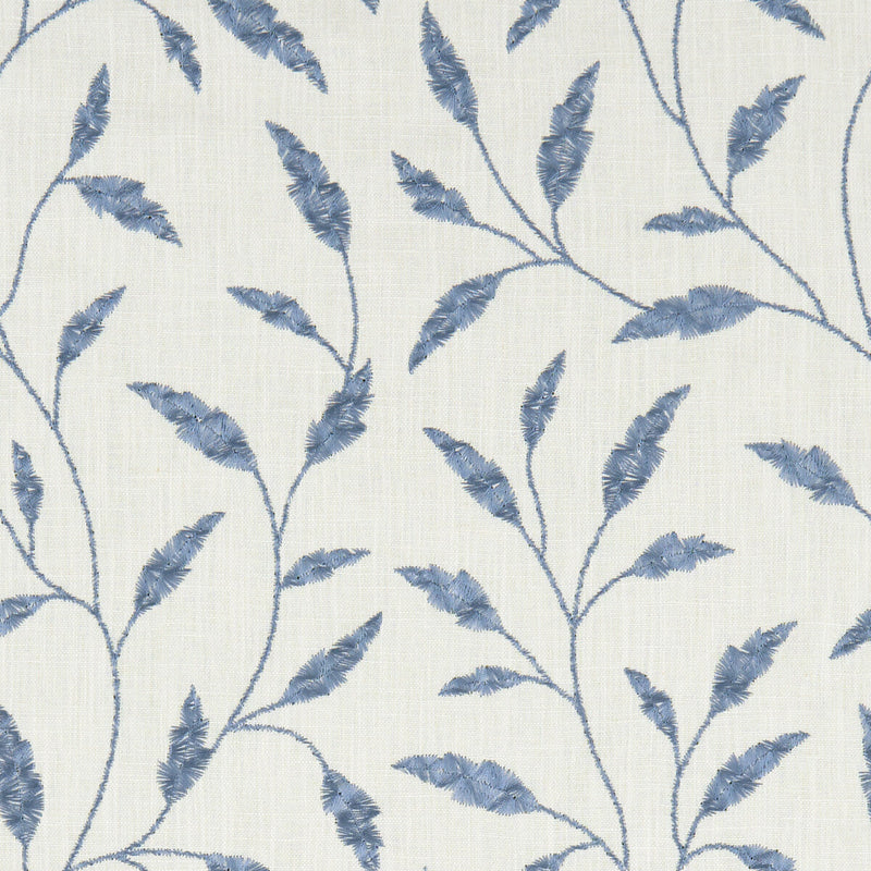 CLARKE AND CLARKE - FAIRFORD- DENIM - Fabric by the Yard DENIM