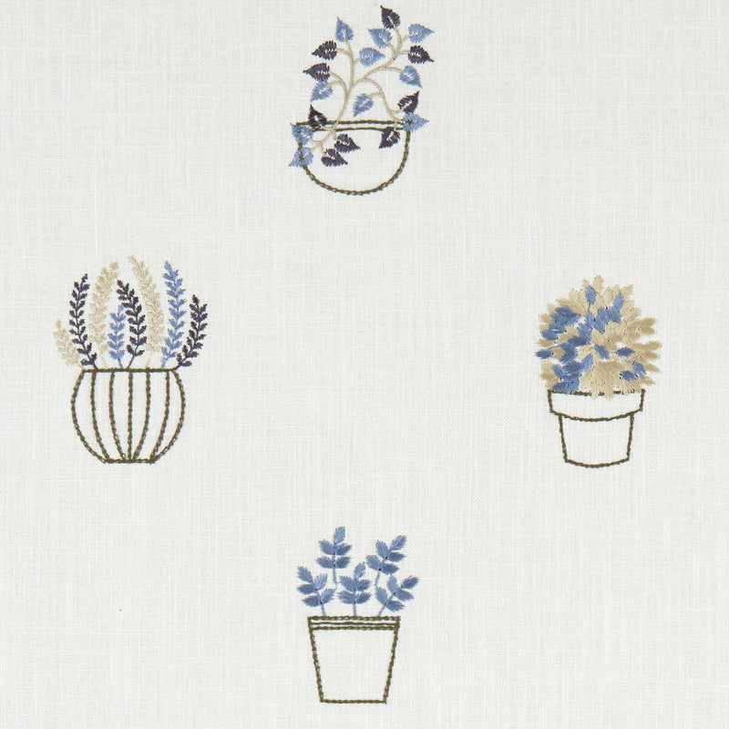 CLARKE AND CLARKE - HIDCOTE- DENIM - Fabric by the Yard DENIM