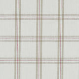 CLARKE AND CLARKE - KELMSCOTT- RASPBERRY/LINEN - Fabric by the Yard