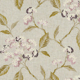 CLARKE AND CLARKE - SUMMERBY- DAMSON - Fabric by the Yard