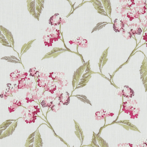 CLARKE AND CLARKE - SUMMERBY- RASPBERRY - Fabric by the Yard RASPBERRY