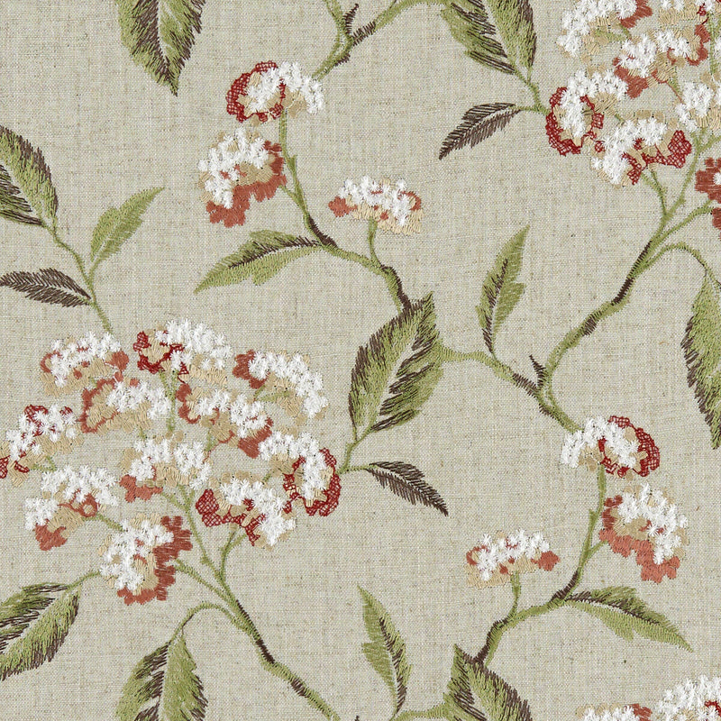 CLARKE AND CLARKE - SUMMERBY- SPICE - Fabric by the Yard SPICE