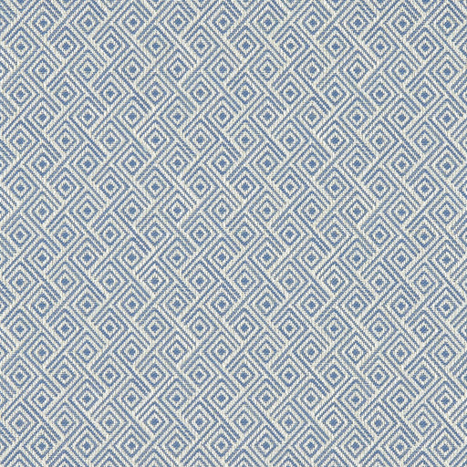 CLARKE AND CLARKE - RHOMBUS- DENIM - Fabric by the Yard DENIM