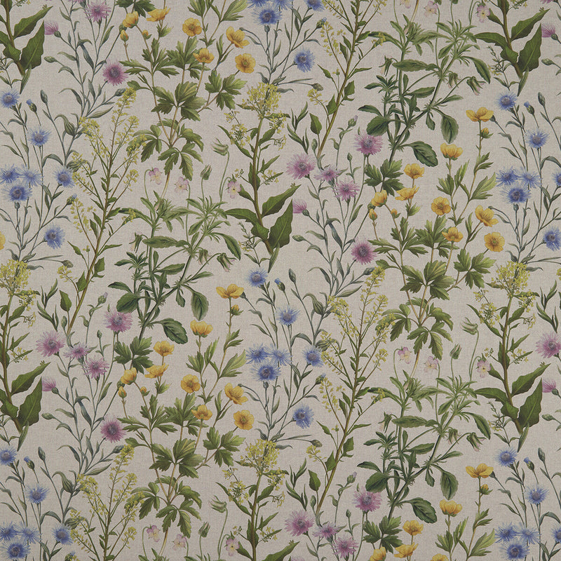 CLARKE AND CLARKE - BUTTERCUP- LINEN - Fabric by the Yard LINEN