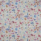 CLARKE AND CLARKE - LOLITA- MULTI/CREAM - Fabric by the Yard