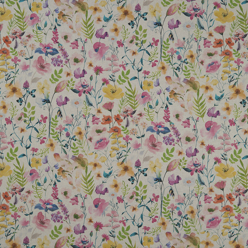 CLARKE AND CLARKE - LOLITA- SUMMER/LINEN - Fabric by the Yard SUMMER/LINEN