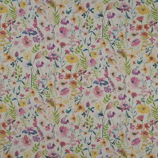 CLARKE AND CLARKE - LOLITA- SUMMER/LINEN - Fabric by the Yard SUMMER/LINEN