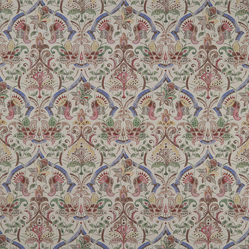 CLARKE AND CLARKE - ROSALIE- MULTI - Fabric by the Yard MULTI