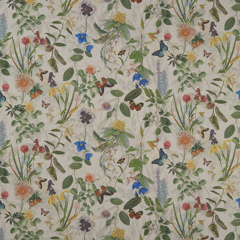 CLARKE AND CLARKE - SECRET GARDEN- LINEN - Fabric by the Yard LINEN
