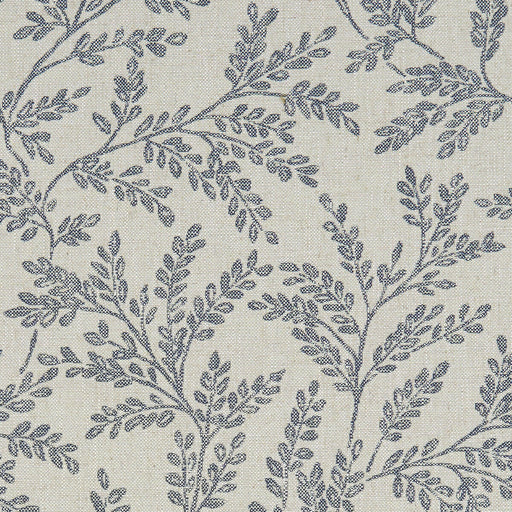 CLARKE AND CLARKE - FERNDOWN- DENIM - Fabric by the Yard DENIM