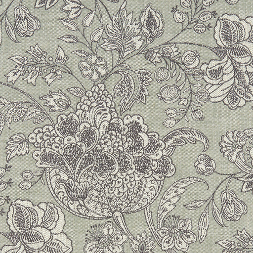 CLARKE AND CLARKE - WOODSFORD- SAGE - Fabric by the Yard SAGE