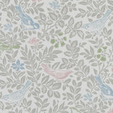 CLARKE AND CLARKE - BIRD SONG- PASTEL - Fabric by the Yard