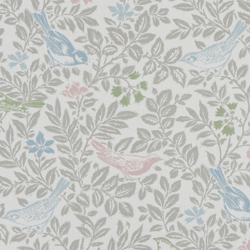 CLARKE AND CLARKE - BIRD SONG- PASTEL - Fabric by the Yard PASTEL