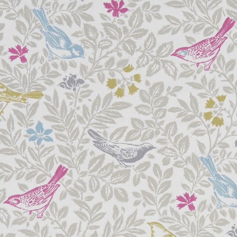 CLARKE AND CLARKE - BIRD SONG- SUMMER - Fabric by the Yard SUMMER