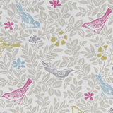 CLARKE AND CLARKE - BIRD SONG- SUMMER - Fabric by the Yard