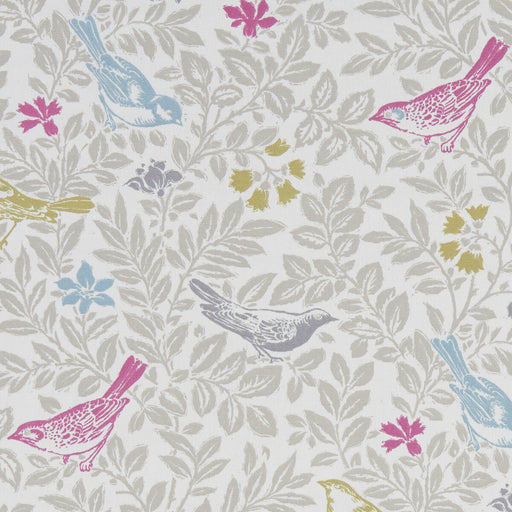 CLARKE AND CLARKE - BIRD SONG- SUMMER - Fabric by the Yard SUMMER