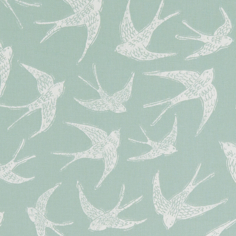 CLARKE AND CLARKE - FLY AWAY- MINERAL - Fabric by the Yard MINERAL