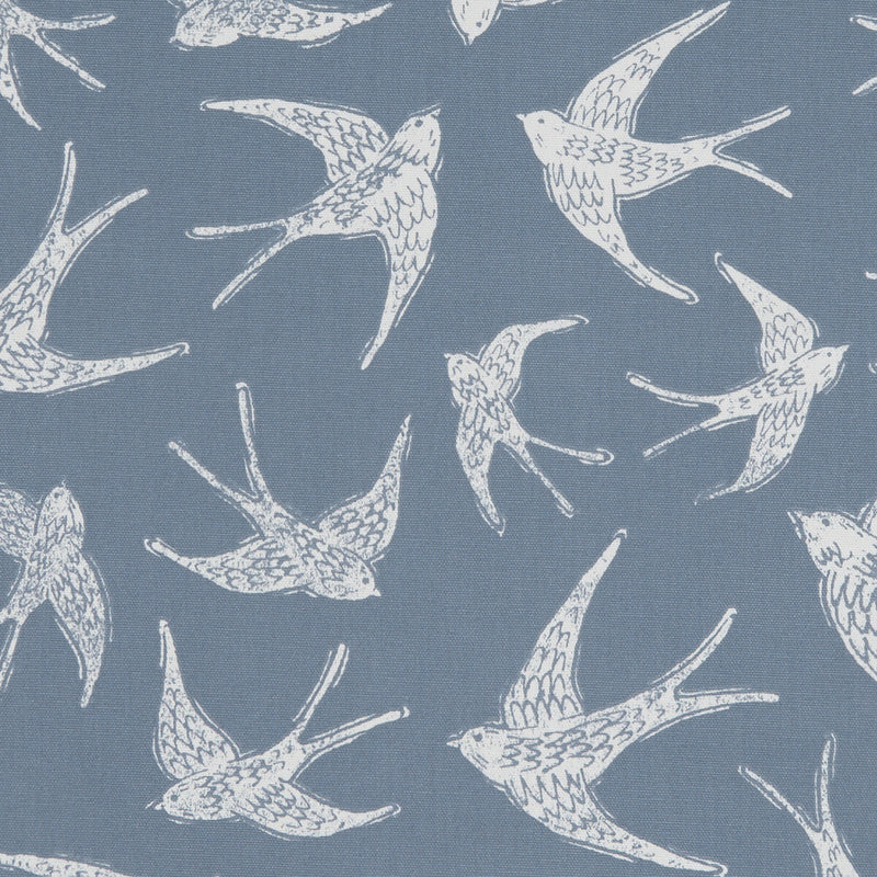 CLARKE AND CLARKE - FLY AWAY- NAVY - Fabric by the Yard NAVY