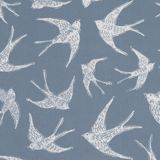 CLARKE AND CLARKE - FLY AWAY- NAVY - Fabric by the Yard NAVY