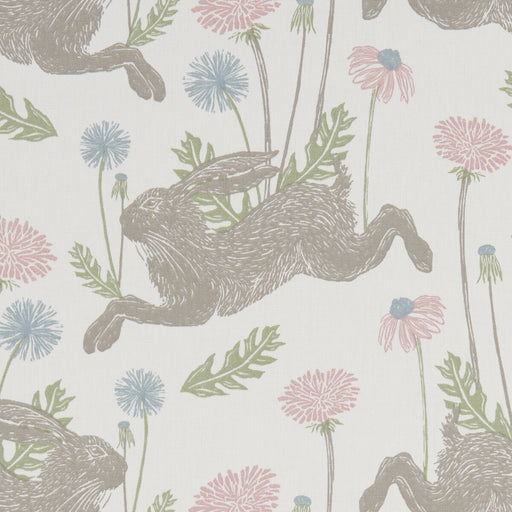 CLARKE AND CLARKE - F1190/03 - MARCH HARE - Fabric By the Yard