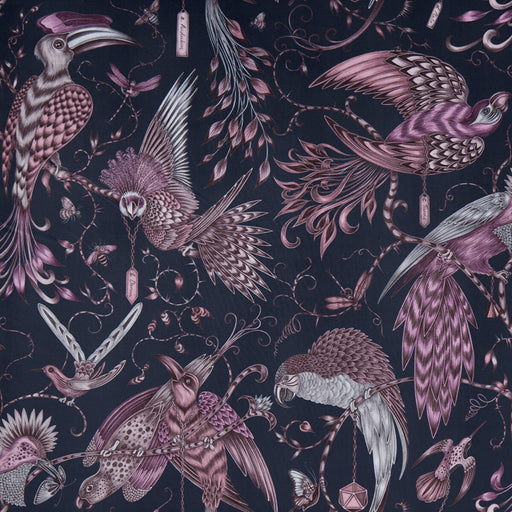 CLARKE AND CLARKE - AUDUBON VELVET- PINK - Fabric by the Yard PINK