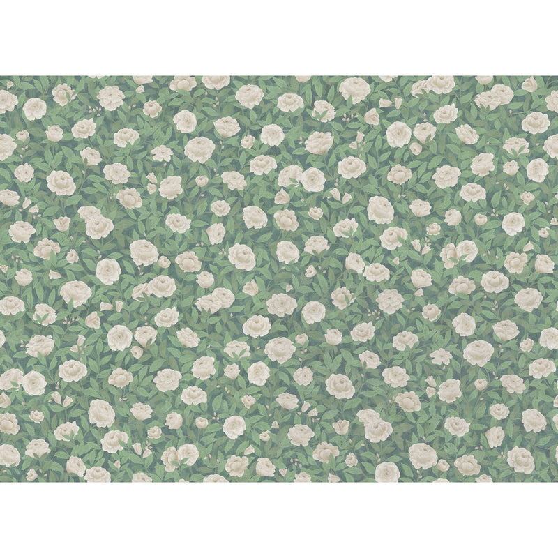 COLE & SON - IDYLL ROSES LINEN- EAUDENIL - Fabric by the Yard EAUDENIL