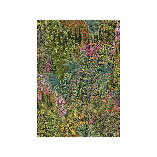 COLE & SON - CASCADE LINEN- LEAF GREEN - Fabric by the Yard LEAF GREEN