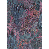 COLE & SON - CASCADE VELVET- VIOLET - Fabric by the Yard