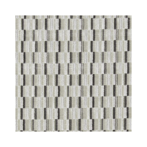 CLARKE AND CLARKE - CUBIS- STONE - Fabric by the Yard STONE