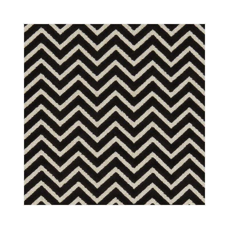 CLARKE AND CLARKE - PRISMA- EBONY - Fabric by the Yard EBONY