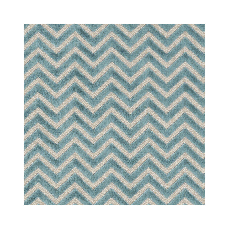 CLARKE AND CLARKE - PRISMA- TEAL - Fabric by the Yard TEAL