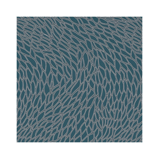 CLARKE AND CLARKE - CORALLINO- KINGFISHER - Fabric by the Yard KINGFISHER