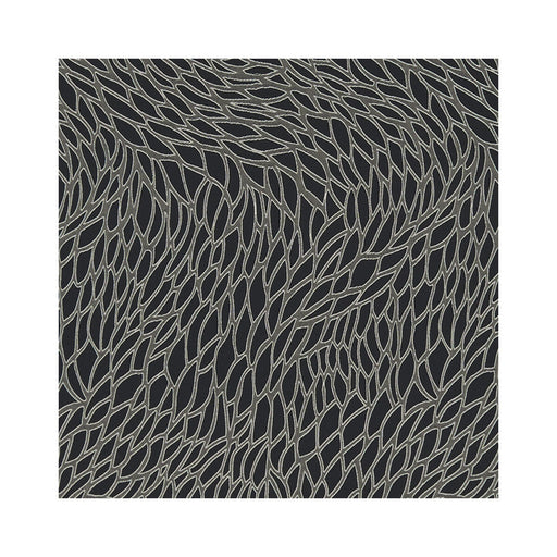 CLARKE AND CLARKE - CORALLINO- NERO - Fabric by the Yard NERO
