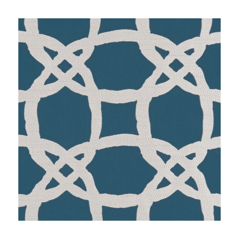 CLARKE AND CLARKE - FASCINO- KINGFISHER - Fabric by the Yard KINGFISHER