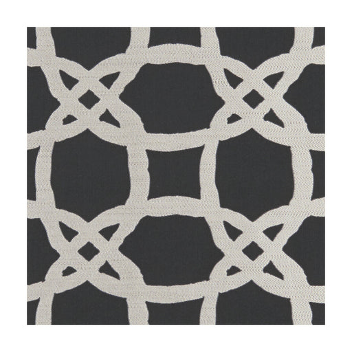 CLARKE AND CLARKE - FASCINO- NERO - Fabric by the Yard NERO