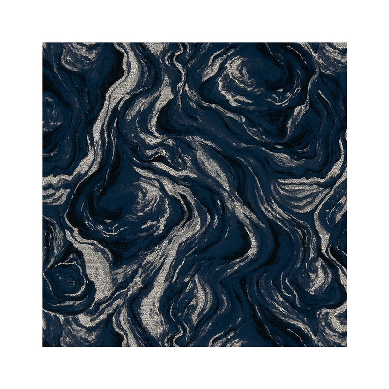 CLARKE AND CLARKE - LAVICO- MIDNIGHT - Fabric by the Yard MIDNIGHT