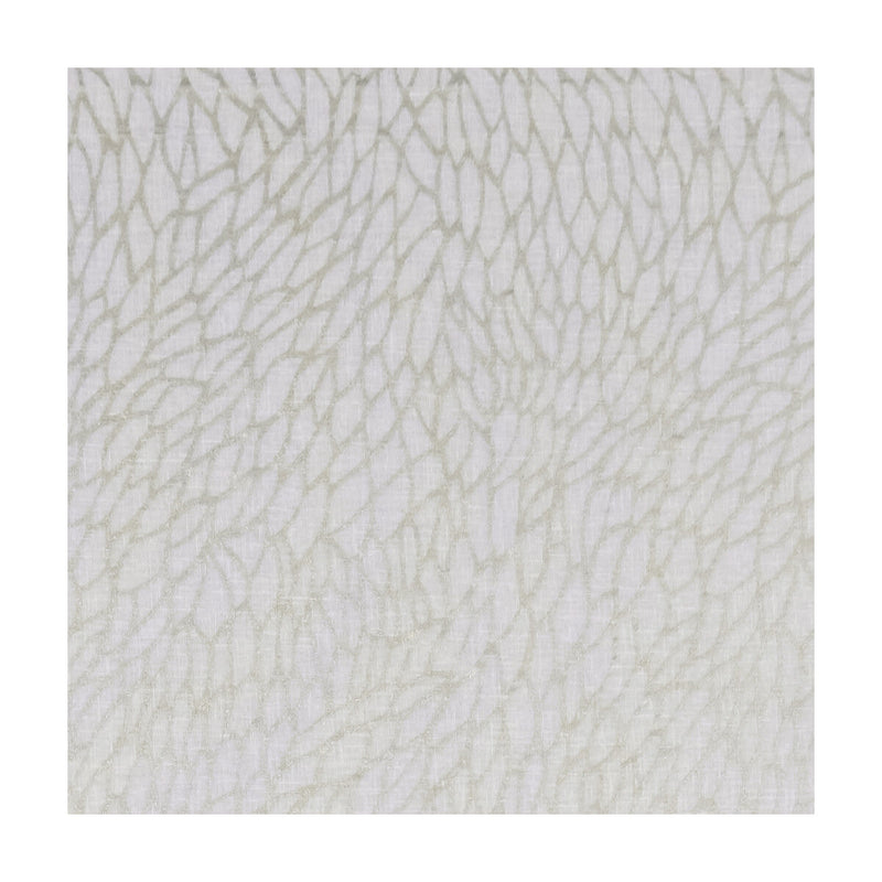 CLARKE AND CLARKE - CORALLINO SHEER- CHAMPAGNE/GOLD - Fabric by the Yard CHAMPAGNE/GOLD