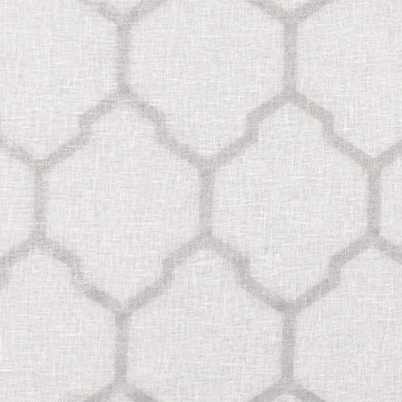 CLARKE AND CLARKE - ARTURO- SILVER - Fabric by the Yard SILVER
