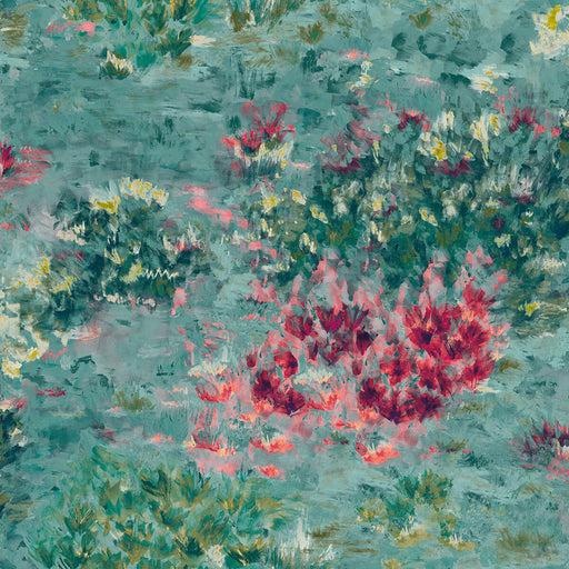 CLARKE AND CLARKE - FIORE- MINERAL - Fabric by the Yard MINERAL