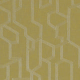 CLARKE AND CLARKE - LABYRINTH- CITRON - Fabric by the Yard