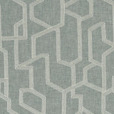 CLARKE AND CLARKE - LABYRINTH- MINERAL - Fabric by the Yard