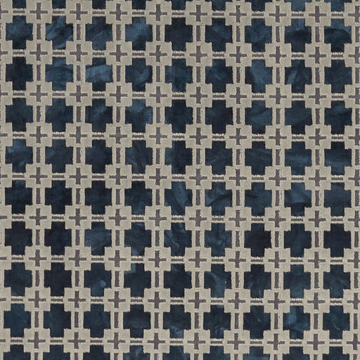 CLARKE AND CLARKE - MAUI- MIDNIGHT - Fabric by the Yard MIDNIGHT