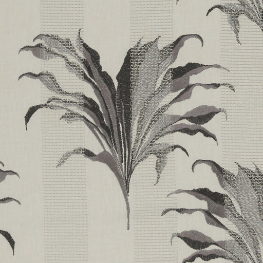 CLARKE AND CLARKE - PALMA- CHARCOAL - Fabric by the Yard CHARCOAL