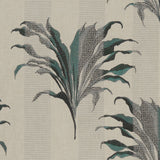 CLARKE AND CLARKE - PALMA- KINGFISHER - Fabric by the Yard